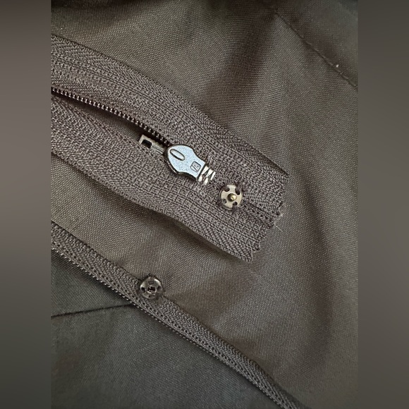 Vintage Kairat Top: silk sleeveless black corset top (skirt sold separately). - Picture 8 of 13